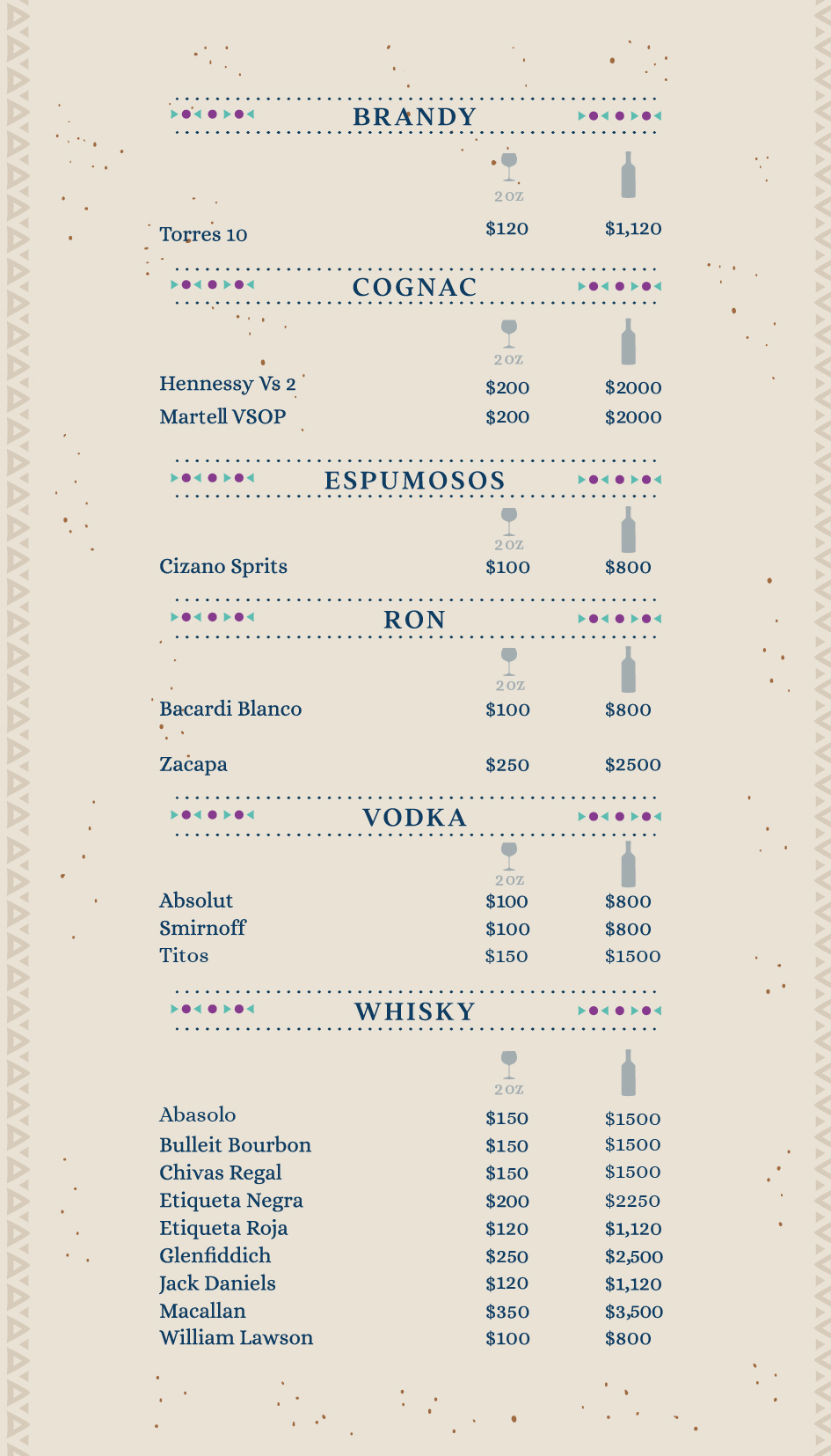 Bebidas